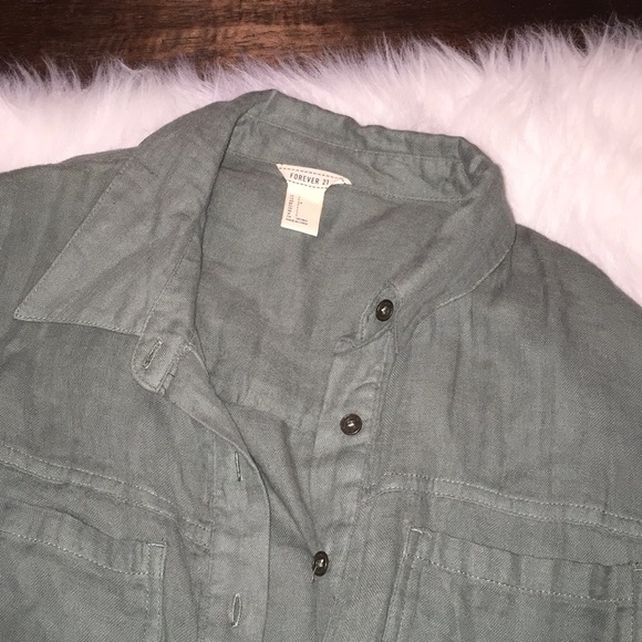 Olive Green Romper - Picture 4 of 6